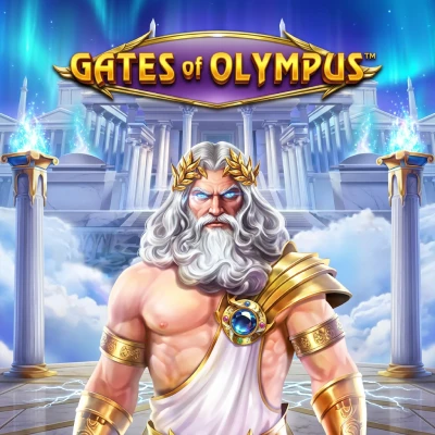 Gates of Olympus high-volatility pokie tile at Wolf Winner