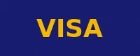 Visa accepted payment method logo at Wolf Winner
